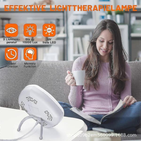 Diamant lysterapi lampe trist stemning terapi lampe 12v dimbar lystone20240603
