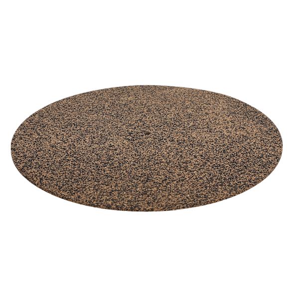 12in Vinyl Record Mat Pad Kork NonSlip AntiStatic Turntable Slipmat för LP-skivor