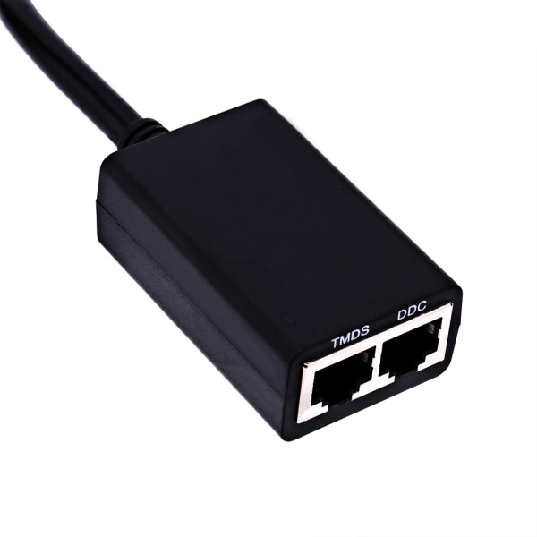 30M HDMI över RJ45 CAT5e CAT6 LAN Ethernet Balun Extender Repeater upp till 1080P
