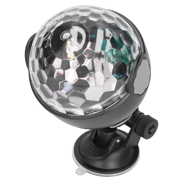 Röstyrda LED-scenljus 7-läges USB-drivna RGB-strålkastare