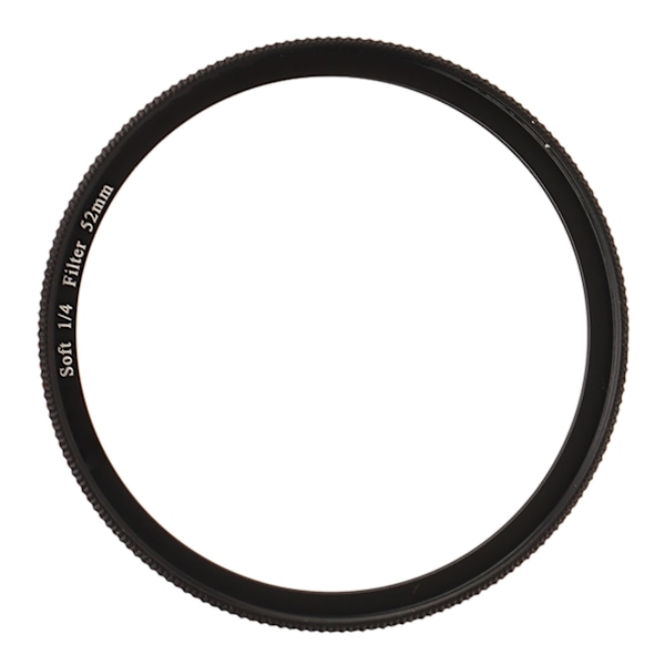 Soft Diffusion 1/4 Filter Mist Dreamy Cinematic Effect Filter Matte Frosted Optical Glass Filter til DSLR-kamera Mikroobjektiv 52mm