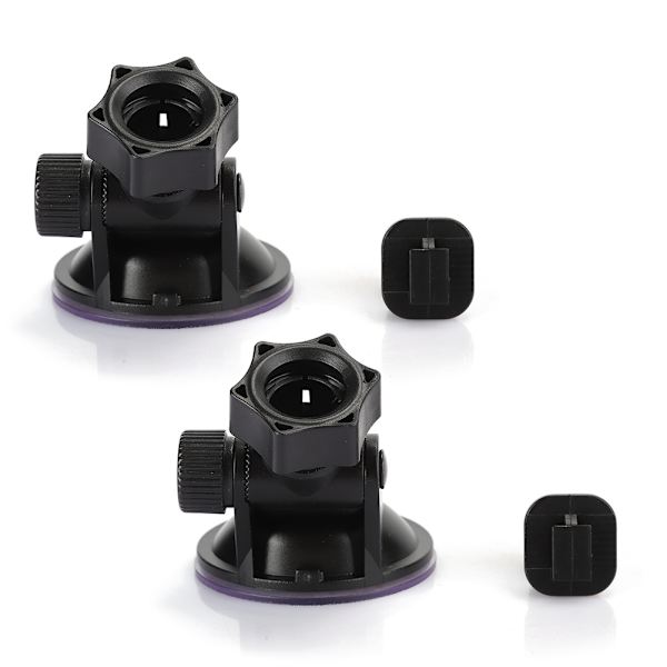 HD H3005A Dash Cam Bluetooth-høyttalermontert holder 55MM Mini Sucker Rotation Supplies (Enkel spenne uten spor) （2 stk)