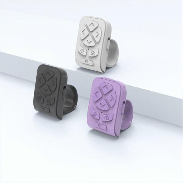 Trådlös Bluetooth-fjärrkontroll Fingertoppsfjärrkontroll Ring A