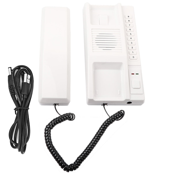 433Mhz trådlöst intercomsystem Säkra Walkie Talkie-handenheter Utbyggbar för lagerkontor