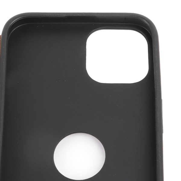 Retro Mobiltelefon Flip Case Mobiltelefon Hållare Plånbok Skyddande TPU-fodral för Iphone Brun för IPhone 13