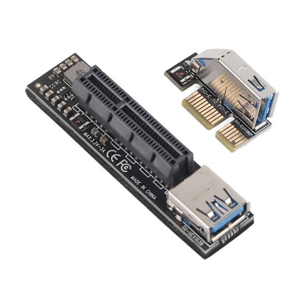 Moderkortsförlängningskabel PCI‑E X1-gränssnitt PCI‑E4X-överföring Datortillbehör
