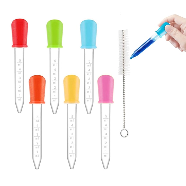 5 ml silikonipipettejä, muovipipettejä, nestemäisiä pipettijä
