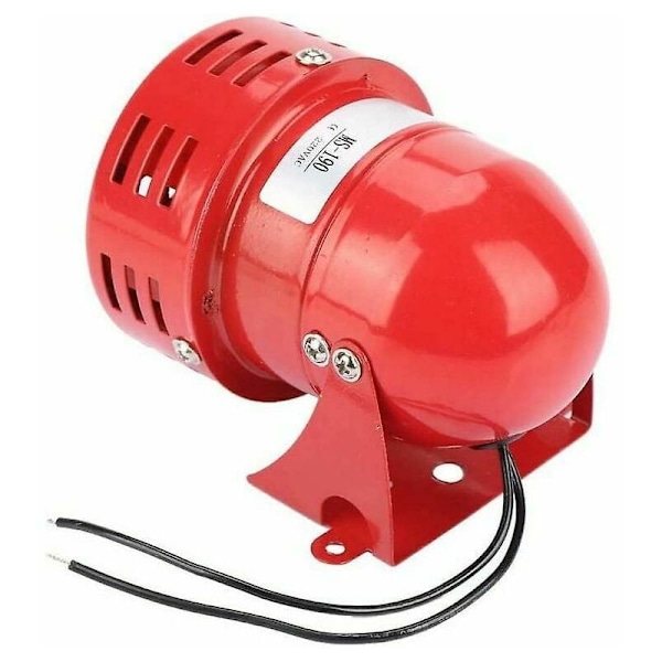 RuiKaiLucky Känslig Trigger Utomhussiren Alarm, Tåligt Metallmaterial, 120dB Decibel Ljudstyrka, 220V, Justerbart Munstycke För Fasta Installationer,