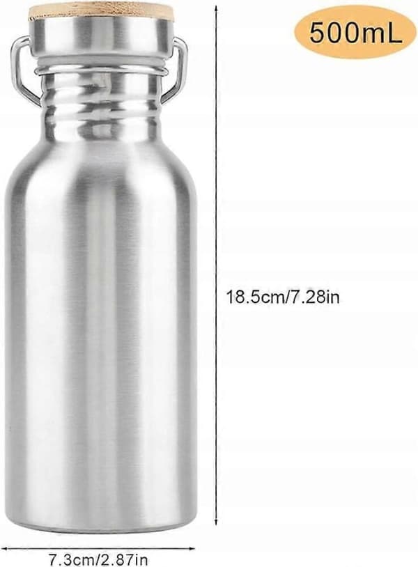 Termisk flaskekopp Termos Vannflaske 500ml