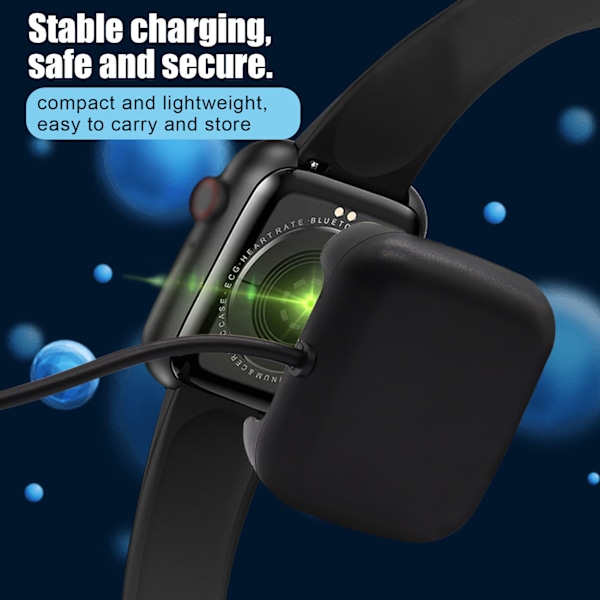 Smartklokke lader dock holder USB ladekabel bærbar erstatning smartklokke tilbehør for Huawei 22 19