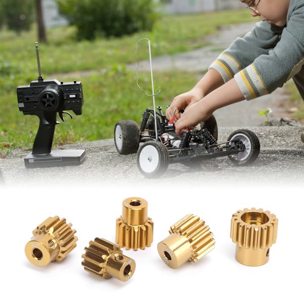 5 kpl 32P hammasratassarja 12T 13T 14T 15T 16T 3,175 mm akselin hammasrattaat 1/10 RC-autoon