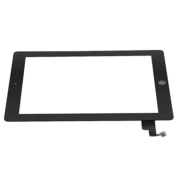 Skärmglasmontering Digitizer Ersättning Fix Sprucken för IPad2 A1395/A1396/A1397 Svart