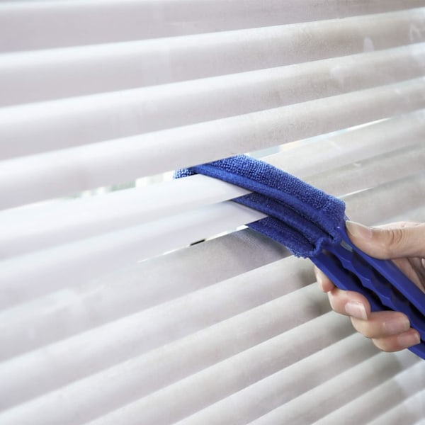 Fönsterpersiennvård, Snabb och Enkel Rengöringsborste med Högabsorberande Mikrofiber, Robust Polyetendesign för Mångsidig Användning