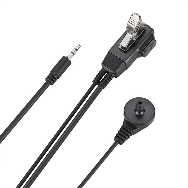 2,5 mm plugg öronsnäcka headset med PTT-knapp för MT200 Walkie Talkie hörlurar
