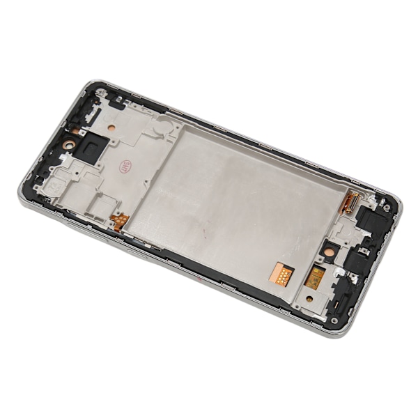 6,7-tums organisk LED-skärmersättning med fingeravtryckssensor för Samsung Galaxy A72 5G 4G SM A725 SM A725M DS Vit