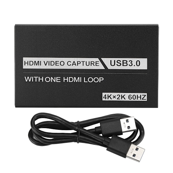 4K spillkortspill for videoopptak - Høydefinisjon USB3.0 1080P Grabber Dongle for OBS