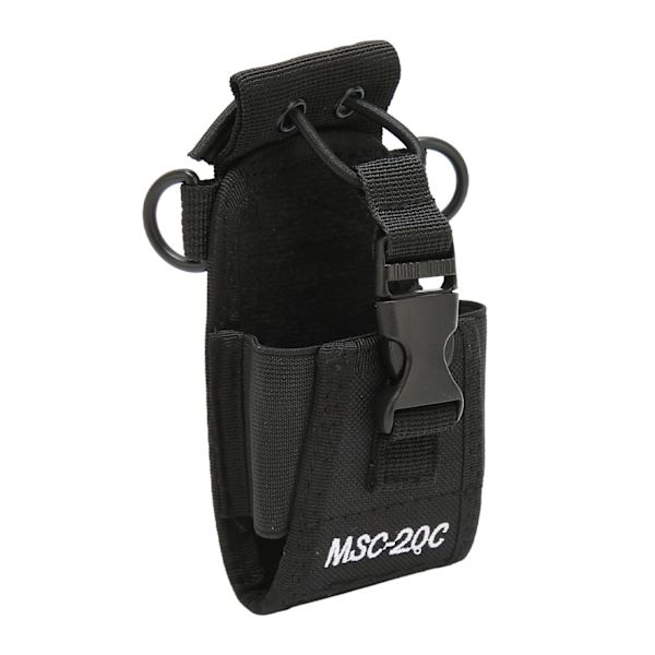 Walkie Talkie Holder - Letvægts bærbar universel nylon radiohylster til 2-vejs radio MSC 20C
