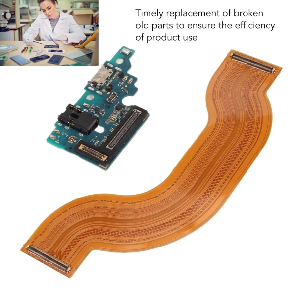 USB-ladekabel Flex-kabel Mobiltelefon Ladeport Base Connector for Galaxy A51 A515F