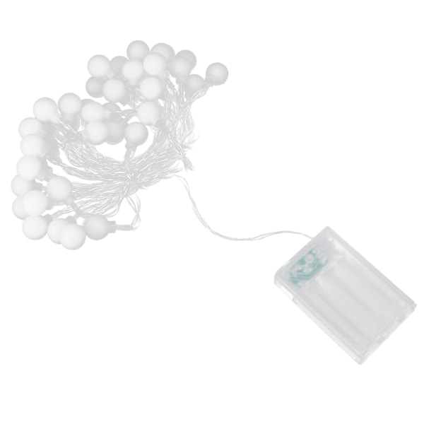 Ljusslinga 40 LED-lampor Batteridriven Färgglad Blinkande Slinglampa för Hem Utomhus Trädgårdsdekoration