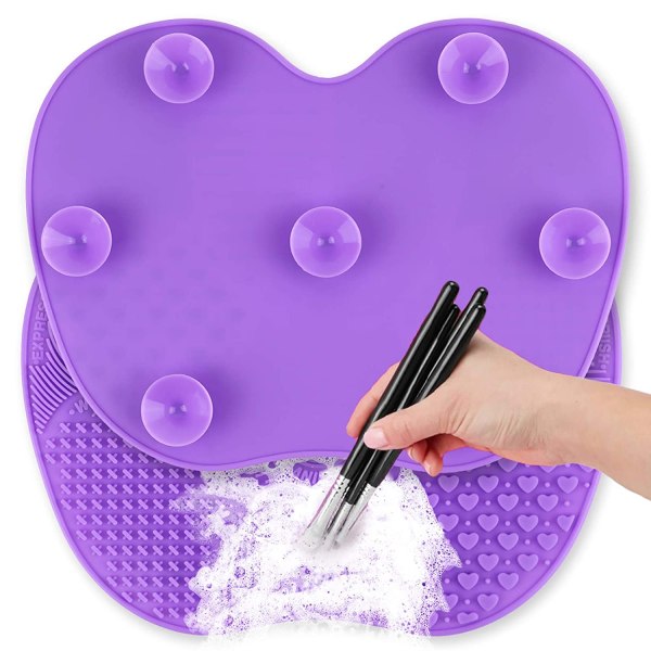 Silicon Makeup Brush Cleaning Mat Makeup