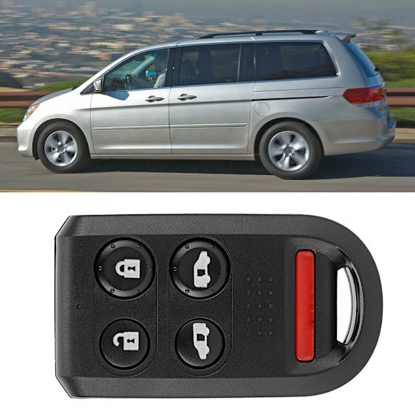 Avaimeton sisäänkäynti Auton Kaukosäädinavain Fob sopii Honda Odyssey 05-10