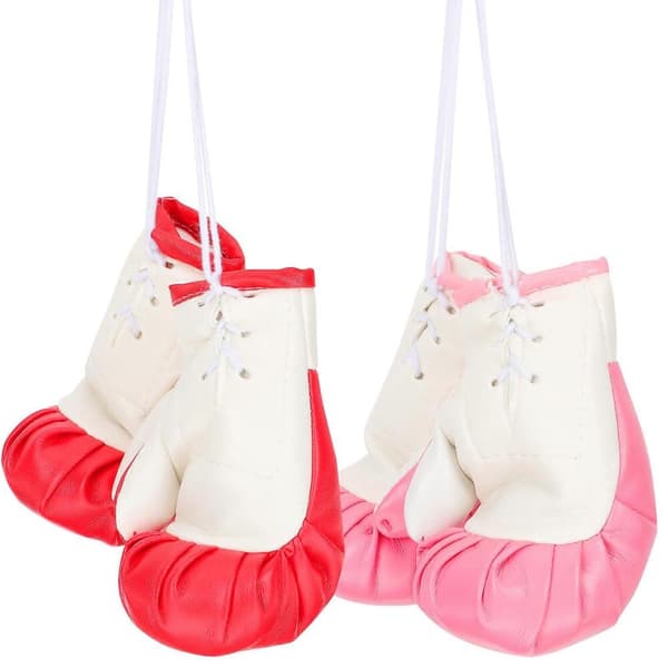 GETIT 2 par miniatyrboxhandskar Kostymboxhandskar Babyboxhandskar Julpynt