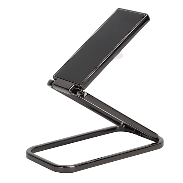 Finger Ring Mobiltelefonholder Stativ 360° Rotasjon Metallring Spenne MultiAngle Håndgrep(Svart )