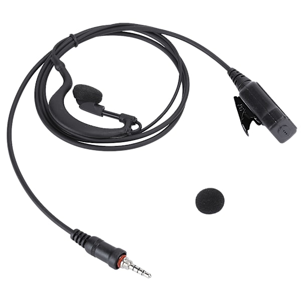 Öronkrok Hörlurar Enstaka Öronsnäcka för ICOM IC‑M33 M25 M34 Walkie Talkie Radio (G‑Hook )