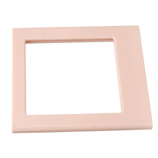 Magnetisk fickram Dubbelsidig magnetfotoram Magnetiska kylskåpsramar för Fujifilm Instax Square Rosa