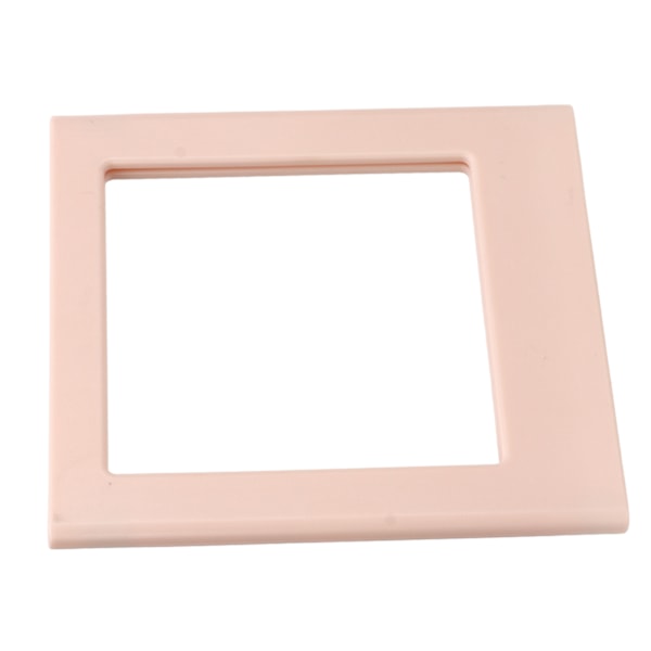Magnetisk lommebilledramme Dobbeltsidet magnetfoto ramme Magnetiske køleskabsrammer til Fujifilm Instax Square Pink