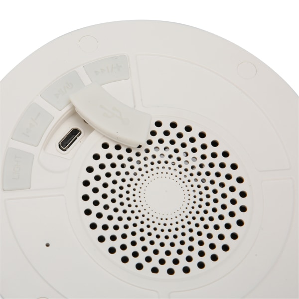 Bärbar poolhögtalare inbyggd mikrofon stereo IPX7 vattentät flytande Bluetooth badtunna högtalare med RGB färgglada lampor