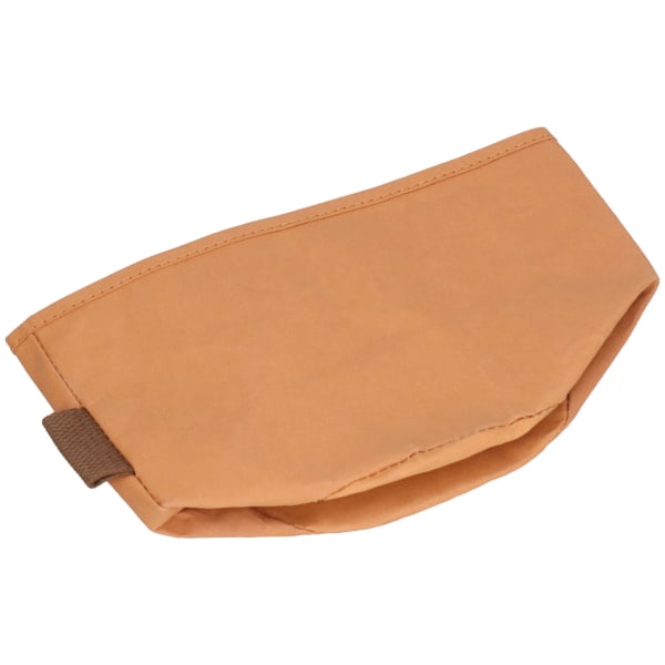 Kraftpapirpose med vaskbar retro multifunksjonell resirkulerbar oppbevaringspose for hjem, fest, bryllup (14x14cm)