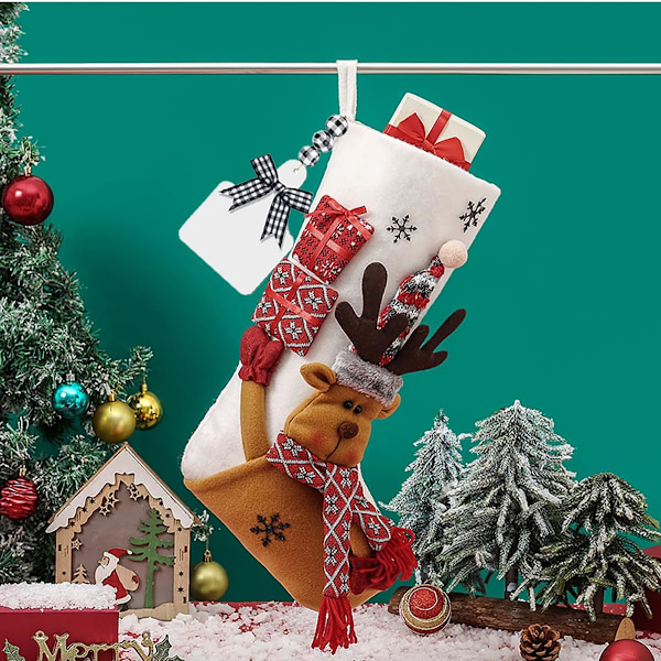 Julstrumpor i Filt, Bra Kundservice, Hängande Julstrumpa Säkerställer Att Din Juldekor Inte Bara Är Funktionell Utan Också Trendig