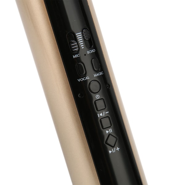 Bluetooth Handheld Mikrofon Brusreducering Stereo Trådlös Karaoke Mic med Inspelning för Smartphone PC