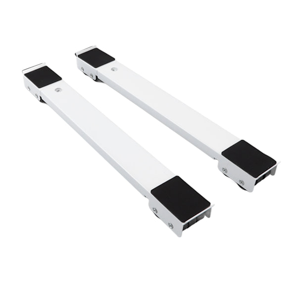 2 set mobila rullfästen möbler upphöjd bas flyttbara hjul för kylskåp tvättmaskin