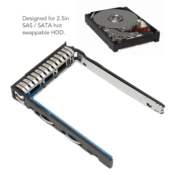 Hårddiskfack Stark Metall ABS Stabil Enkel Installation SAS SATA Hårddiskhållare för H3C R2900 R4900 R6900 R2700