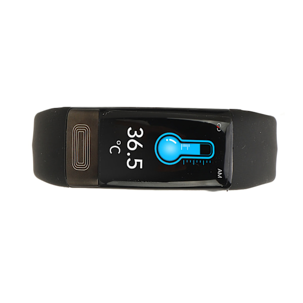 Blodsockermätare Smart Watch 15 dagars batteritid Temperatur Hjärtfrekvens Sömnövervakning IP67 Vattentät Fitnessklocka för män kvinnor