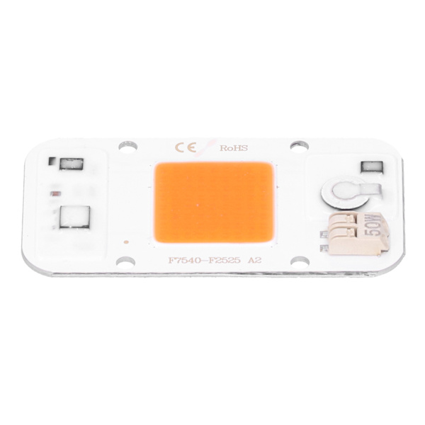 20W/30W/50W 220V LED COB Chip Lamppanel Svetsfri Vit Varm Ljus Full Specturm(Full Spectrum 50W)