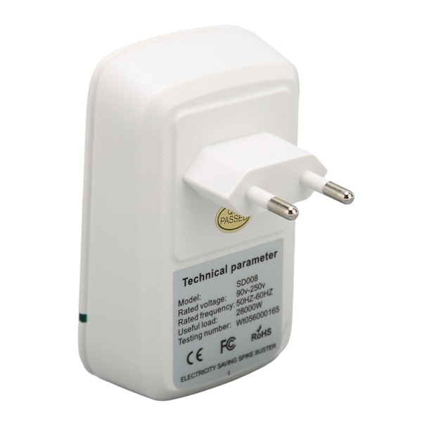 4PCS Power Saver Intelligent Flame Retardant Low Consumption Electricity Saving Box för Hem 90‑240V EU Plug