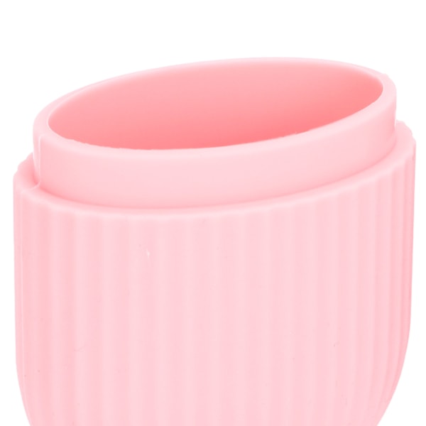 Ansiktsiskyla för smärtlindring, halkfritt grepp, hållbar silikon, enkel användning, isform för ansiktsmassage, hudvård, rosa
