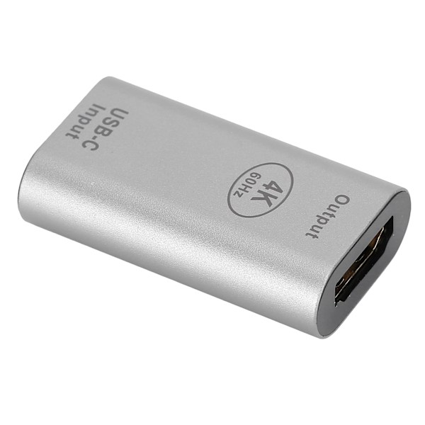TypeC-hun til HDMI-hun-adapter Mini-videokonverter 4K 60Hz til Windows Android