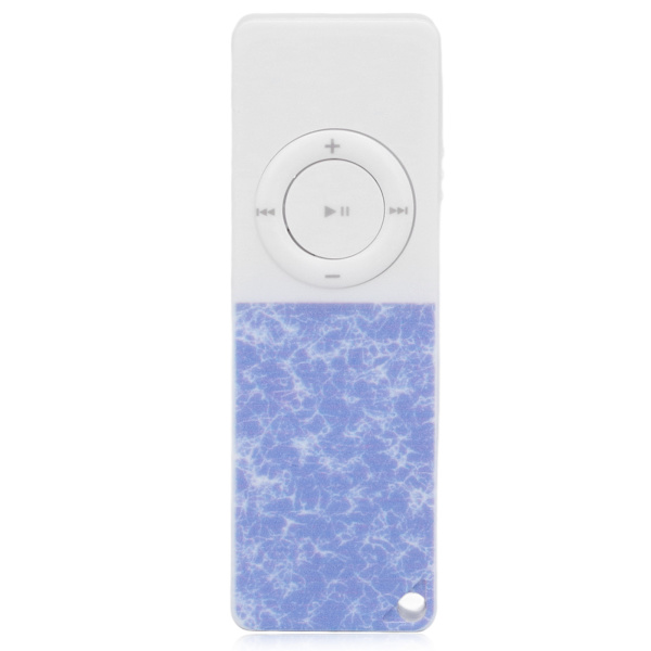 MP3-spelare Slim Classic Multifunktion HiFi Lossless Sound Music Player Stödjer upp till 64 GB Blå