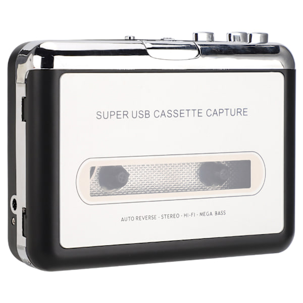 USB-kasetti MP3-muuntimeen tallennin stereofoninen äänentoistolaite kasettisoitin