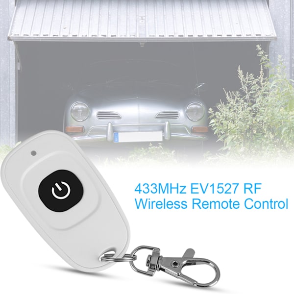 433MHz EV1527 1~4-kanals RF trådlös fjärrkontroll för enkel styrning 1 knapp