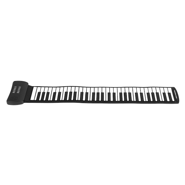 61 Tangenter Hand Roll Piano Bärbar 4D Stereo Surround Sound Roll Up Keyboard Piano för Alla Åldrar