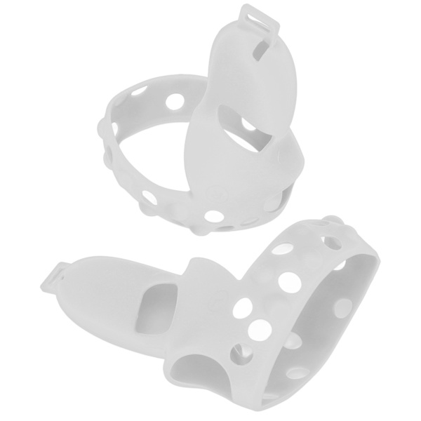 Controller Grip Cover til Oculus Quest 2 VR Controller Håndtag Silikone Beskyttende Cover med Justerbar Knuckle Strap