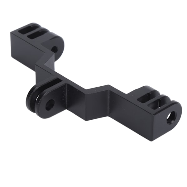 Dubbelhuvud rörelse kamerafäste adapter dubbelt stativ adapterfäste aluminiumlegering för GoPro