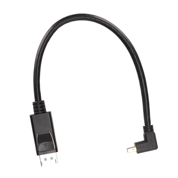 DP till MiniDP-adapter Multifunktionell Stödjer 8K 60Hz 4K144Hz Bidirektionell Överföring Mini DisplayPort-adapter Nedåtböjd