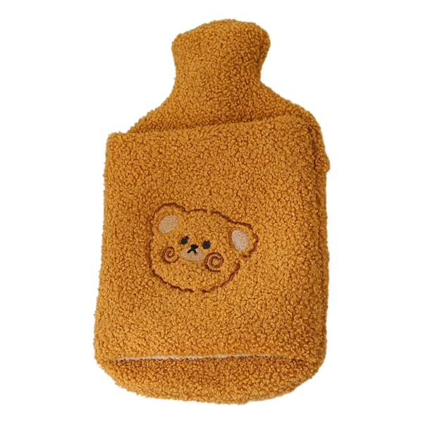 Hot water bottle warm belly warm hand warm baby cartoon