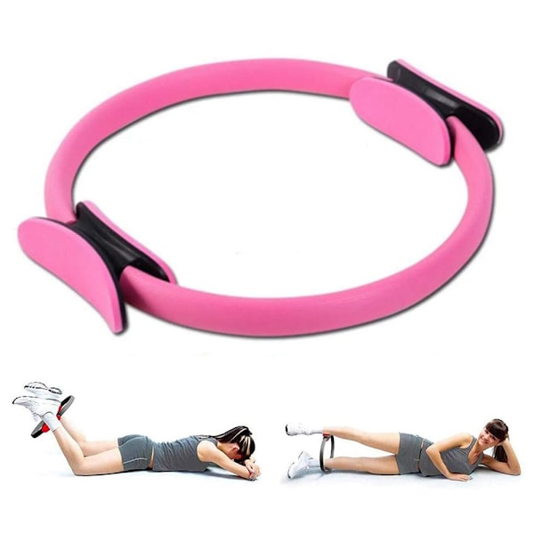 Pilates Ring - Oöverträfflig obrytbar Fitness Magic Circle för att tona lår, mage och ben